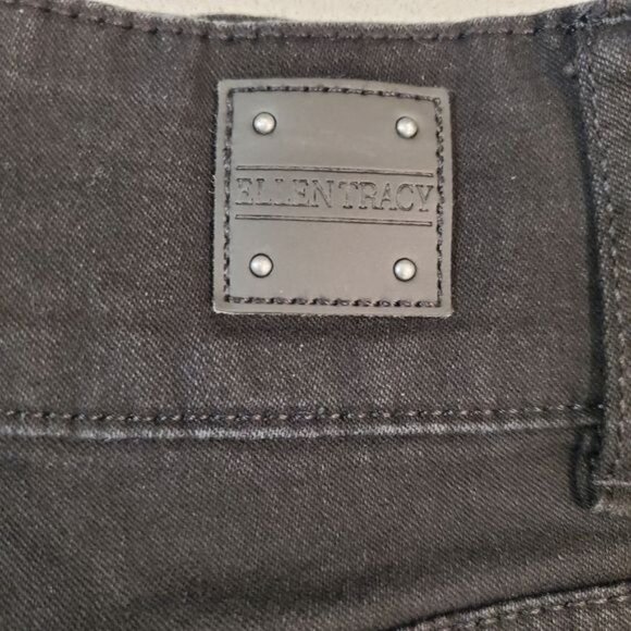 Ellen Tracy Women's Black High Rise Stretch Jeans Size 20 W - Picture 3 of 11